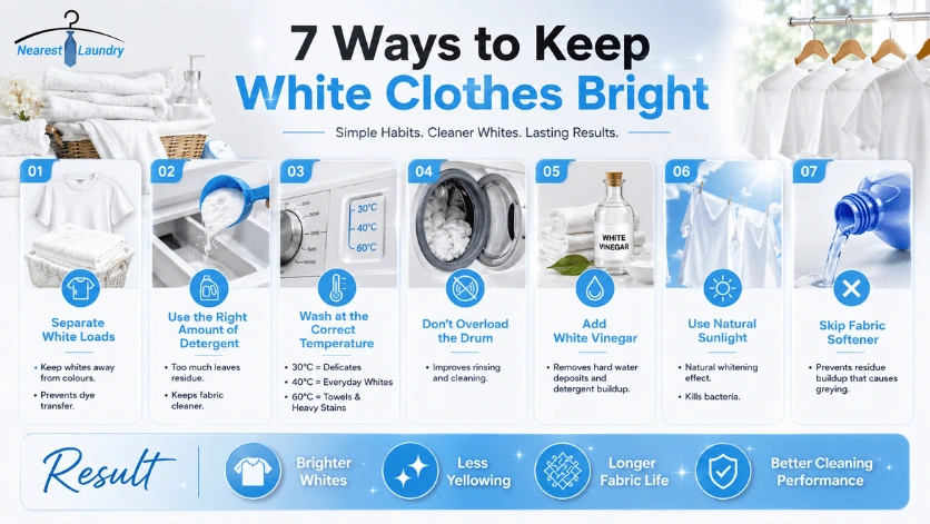7 Ways to Keep White Clothes Bright